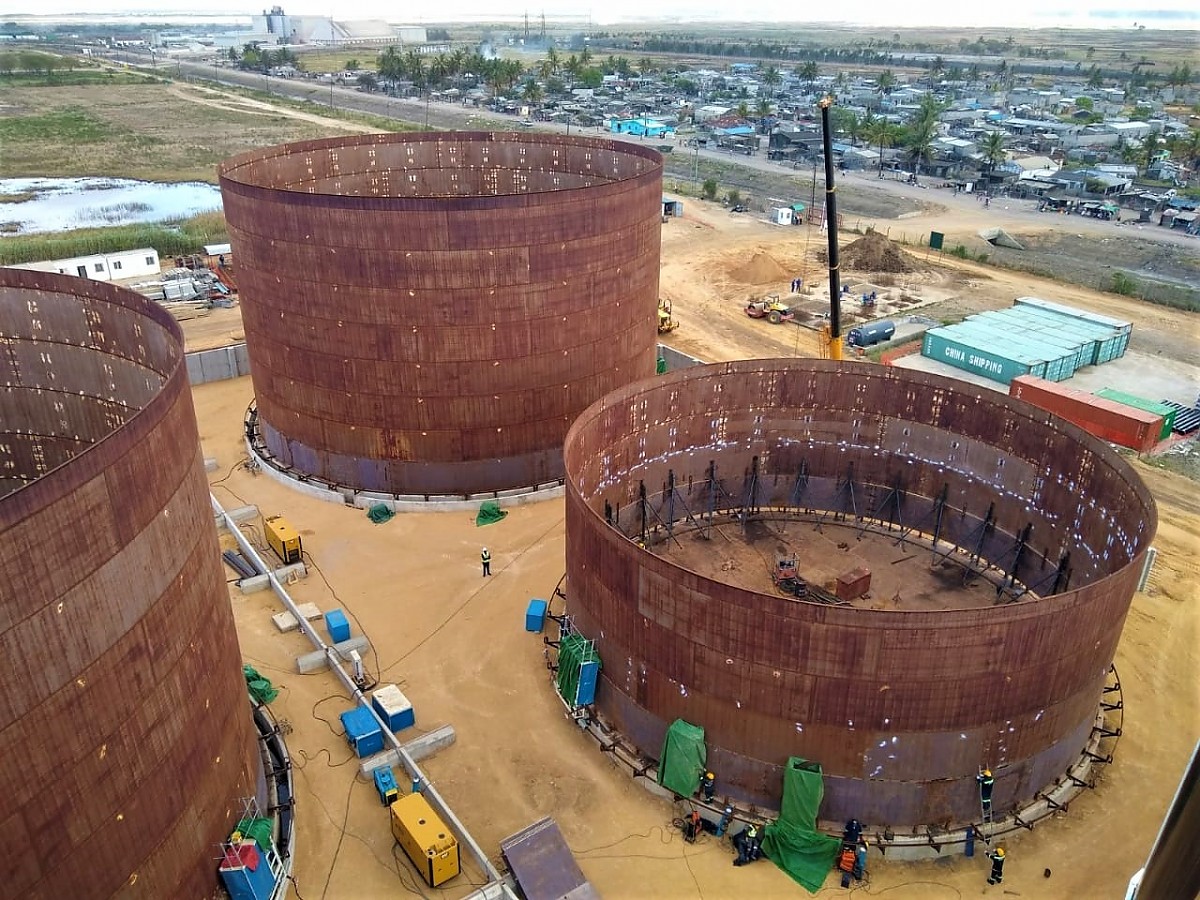 Parque de Tanques da GALP-Beira